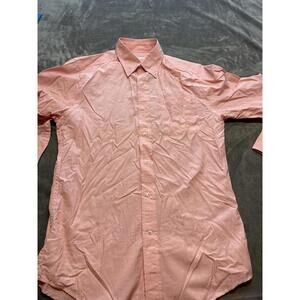 Southern Tide Shirt - Mens Small Pink Plaid‎ Button Up Long Sleeve Classic Fit